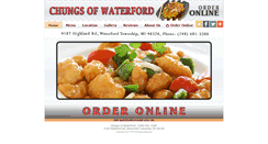 Desktop Screenshot of chungrestaurant.com